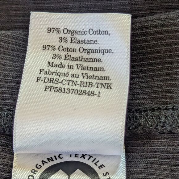 Everlane The 90s Ribbed Tank Dress MD Quiet Luxury Lagenlook Dark Romantic - Picture 13 of 14